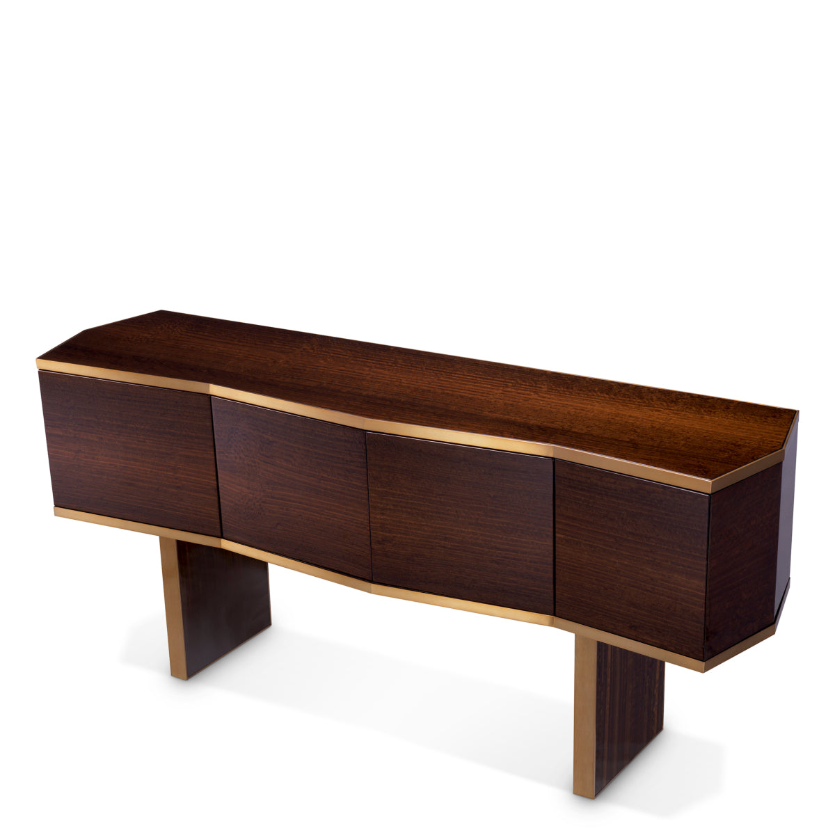 High-Gloss Wooden Dresser Xenon | Eichholtz Miami
