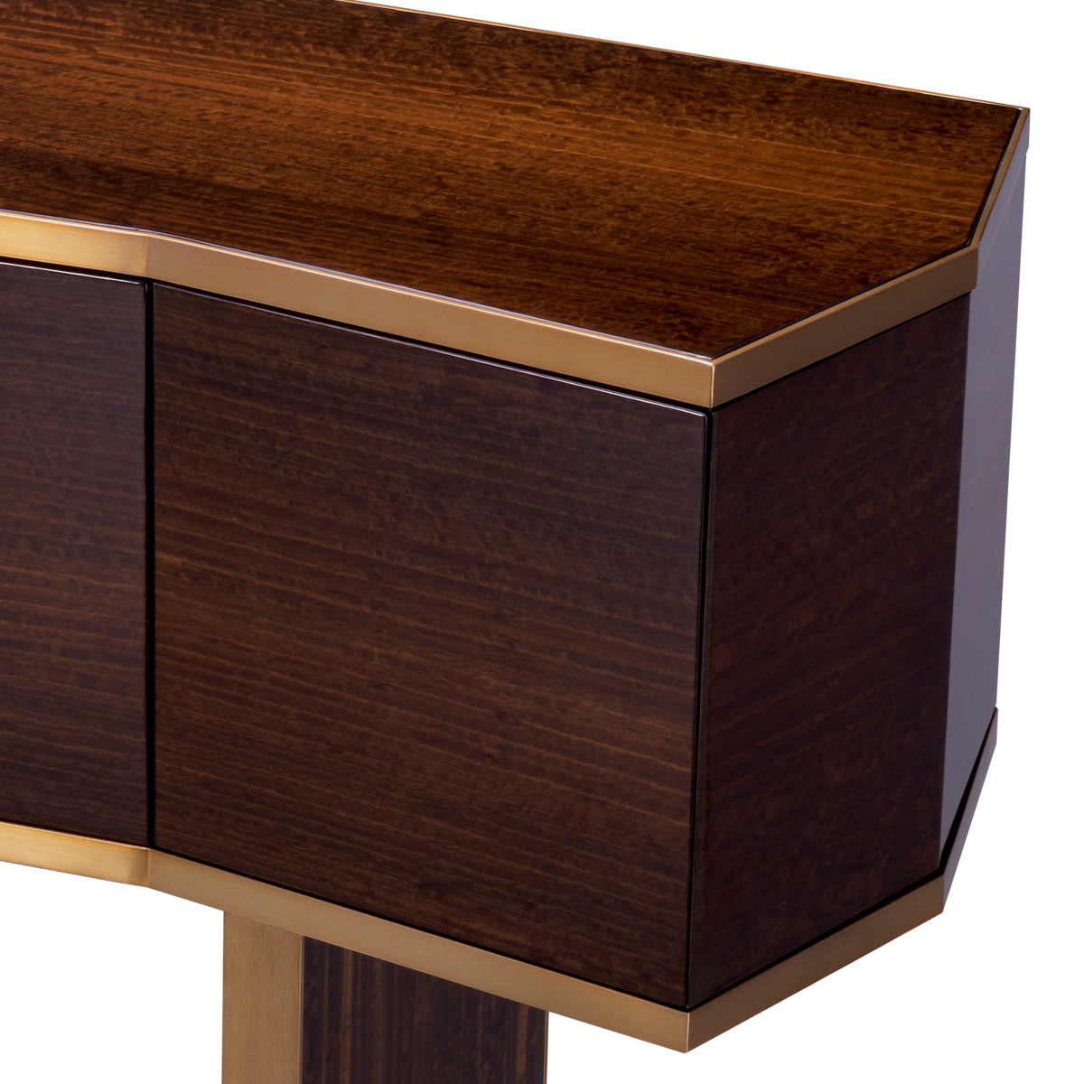 High-Gloss Wooden Dresser Xenon | Eichholtz Miami