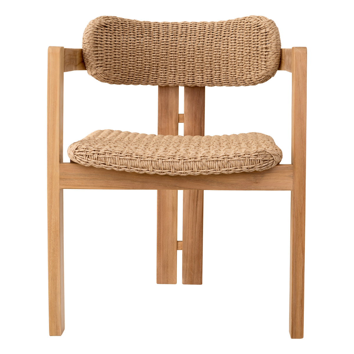 Wooden Outdoor Dining Chair Donato | Eichholtz Miami