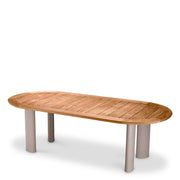 Oval Outdoor Dining Table Mogador