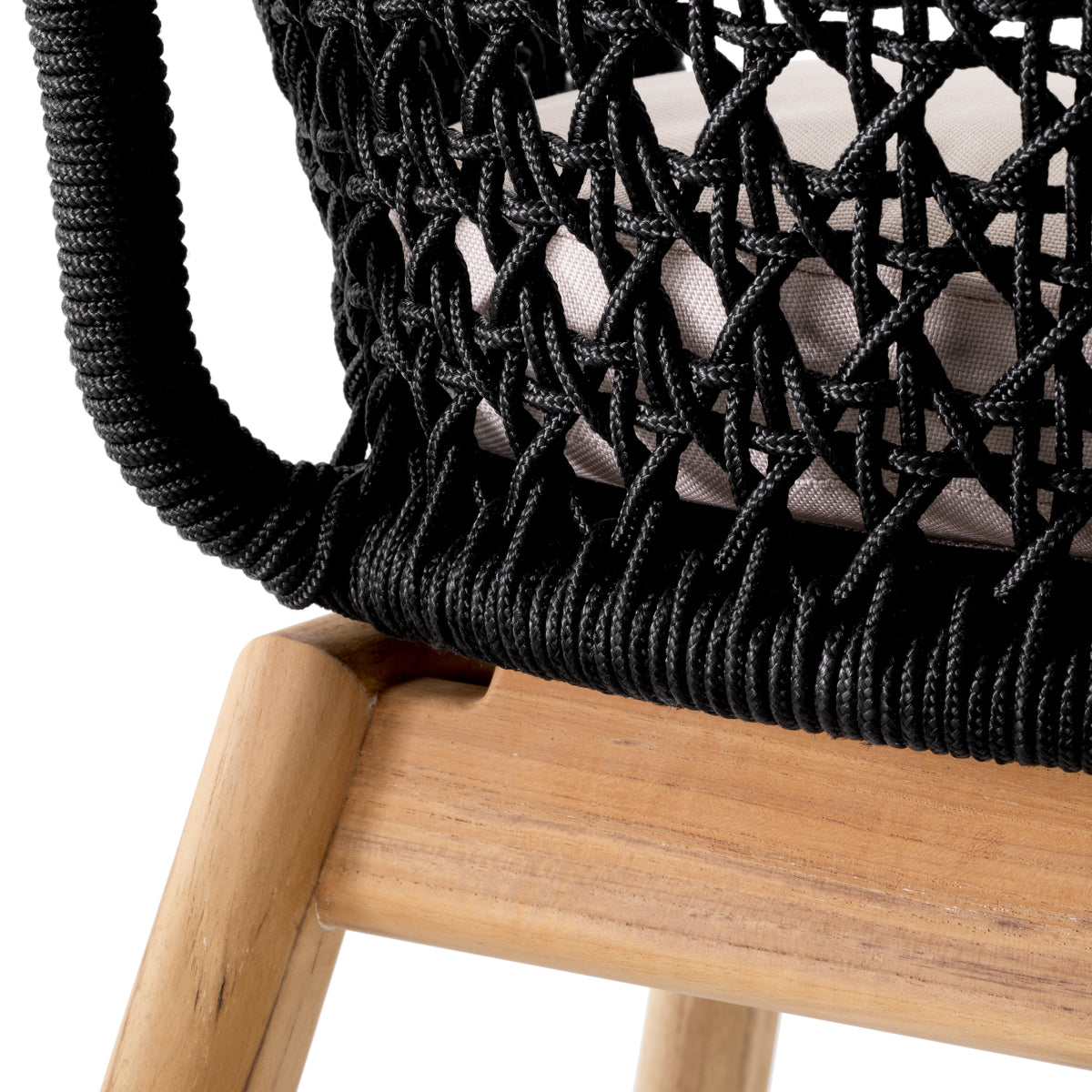 Modern Outdoor Dining Chair Trinity | Eichholtz Miami