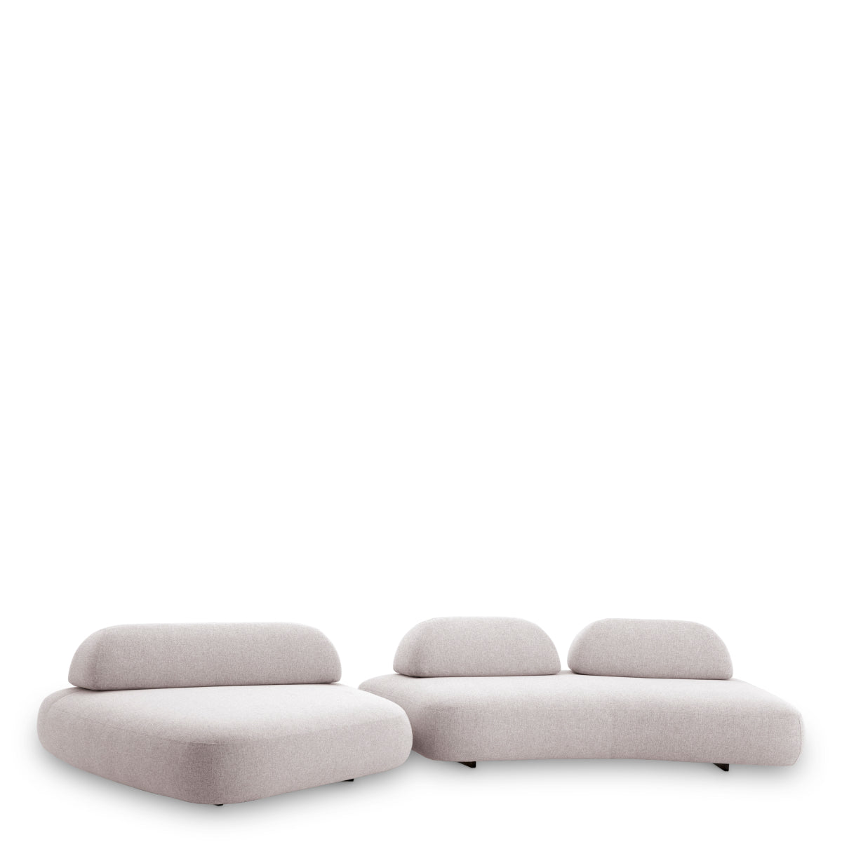 Curved Outdoor Sofa Residenza | Eichholtz Miami