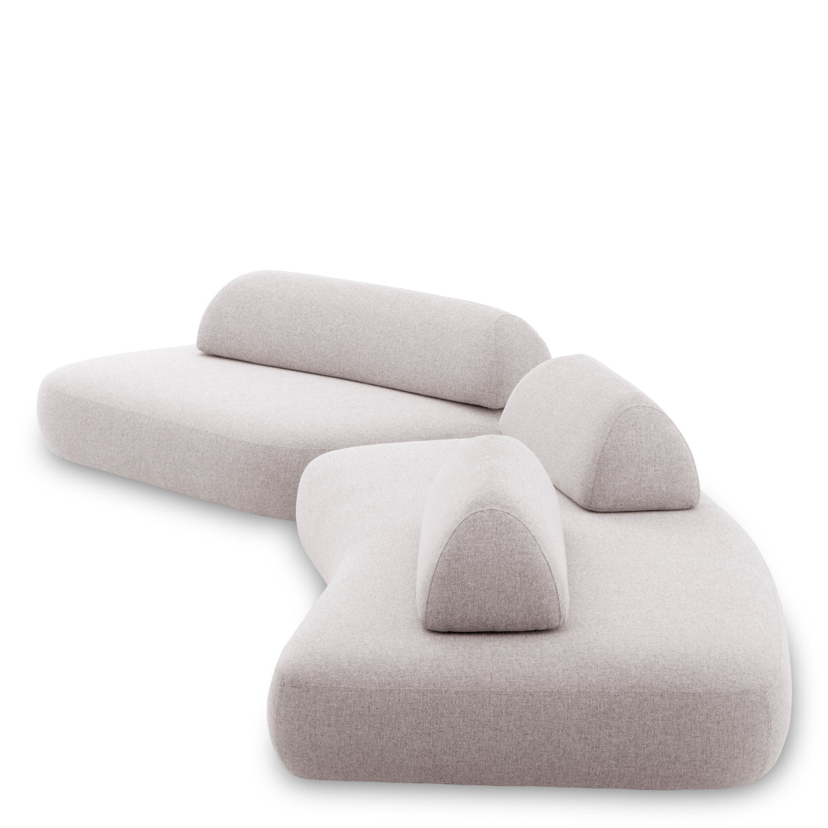 Curved Outdoor Sofa Residenza | Eichholtz Miami
