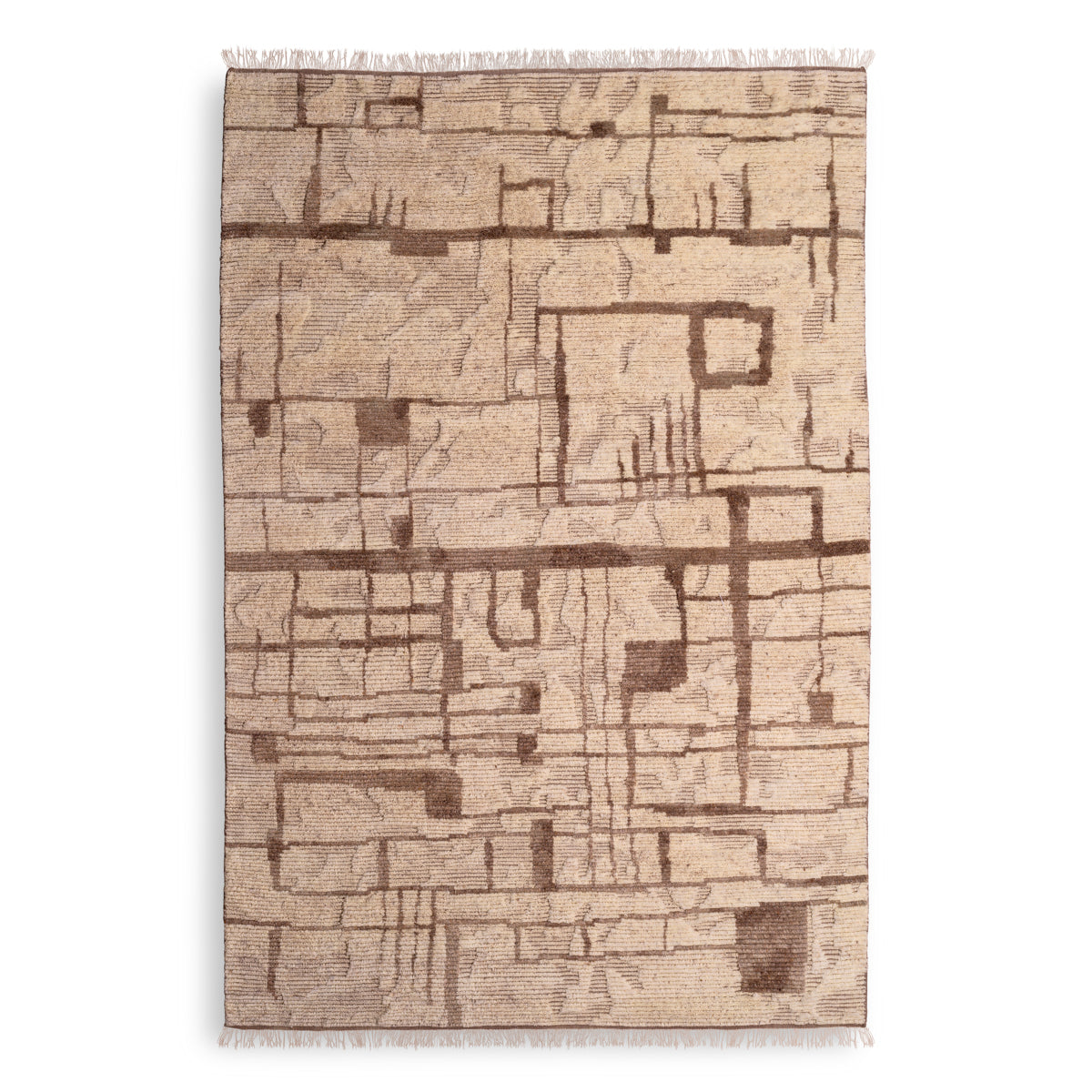 Brown Wool Carpet Limitless | Eichholtz Miami