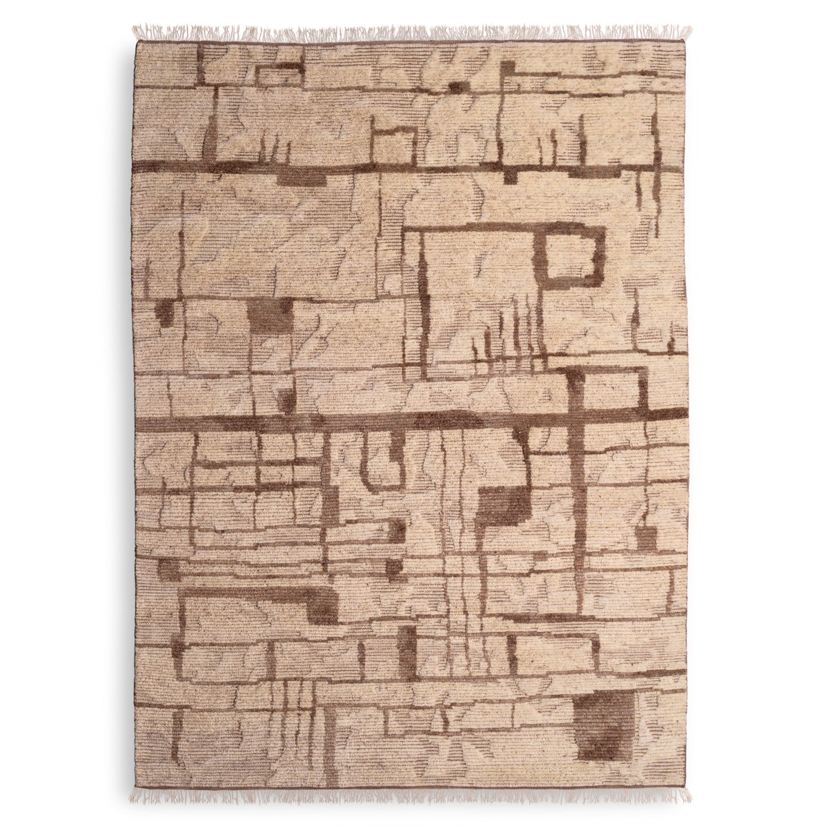 Brown Wool Carpet Limitless | Eichholtz Miami