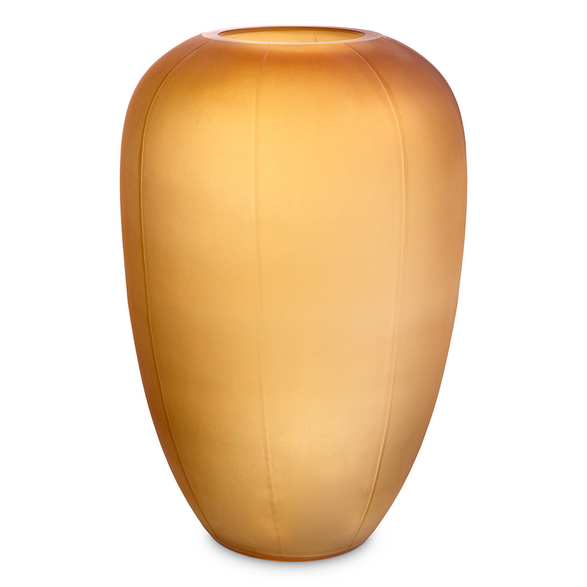 Amber Glass Bouquet Vase Zenna | Eichholtz Miami