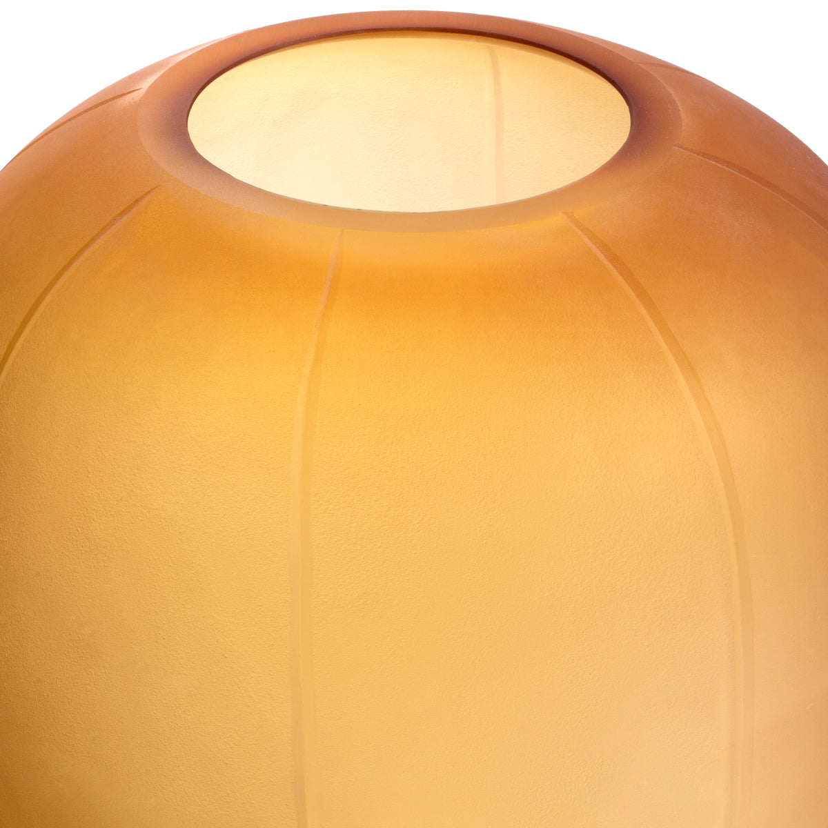 Amber Glass Bouquet Vase Zenna | Eichholtz Miami