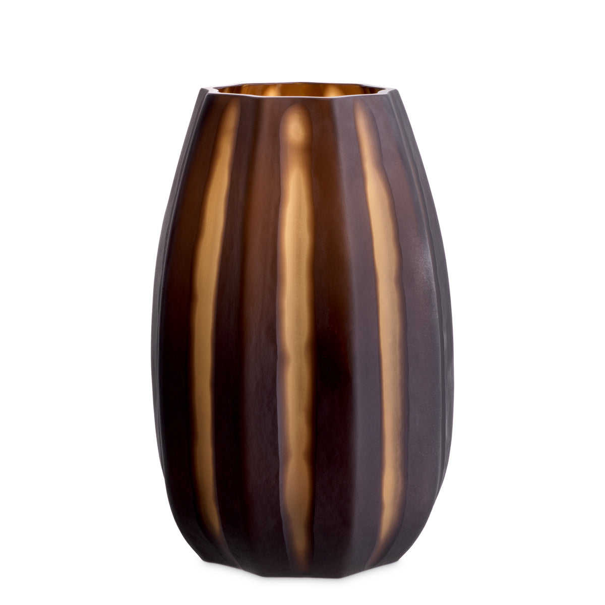 Narrow Glass Vase S Tiara | Eichholtz Miami