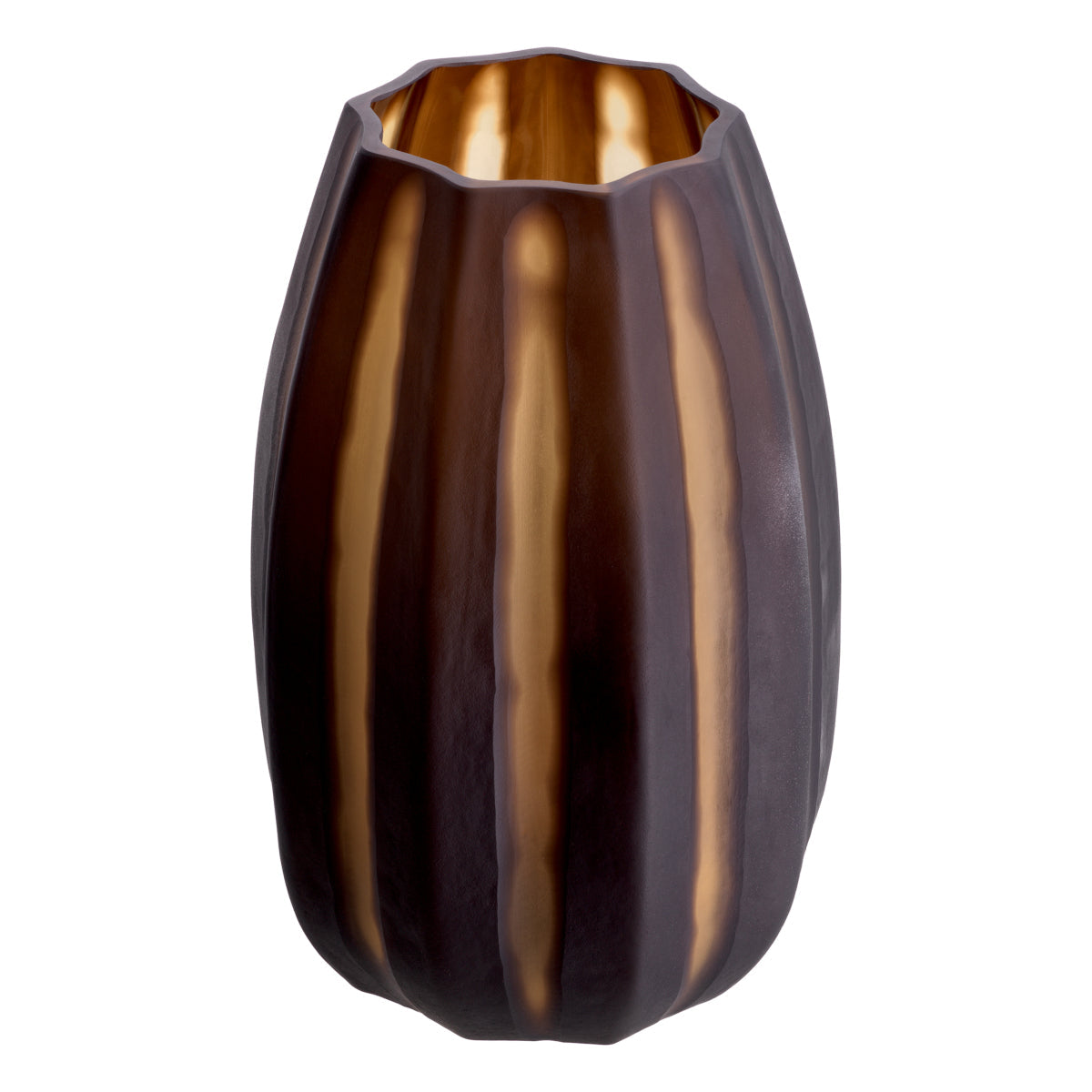 Narrow Glass Vase S Tiara | Eichholtz Miami