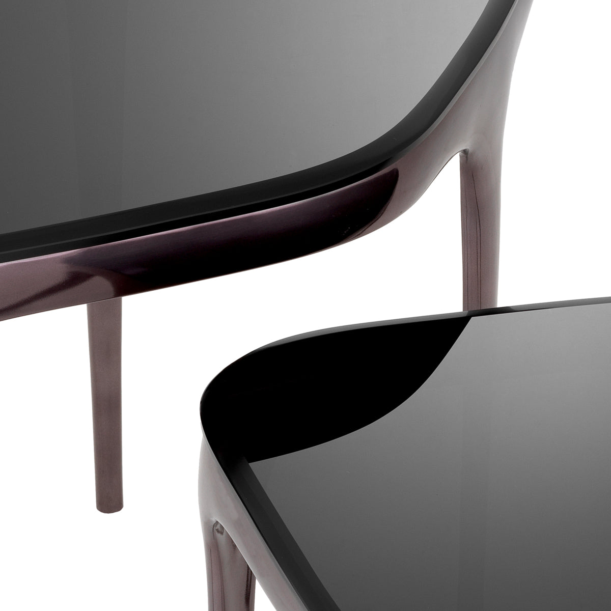 Glass Side Tables (2) Deacon | Eichholtz Miami