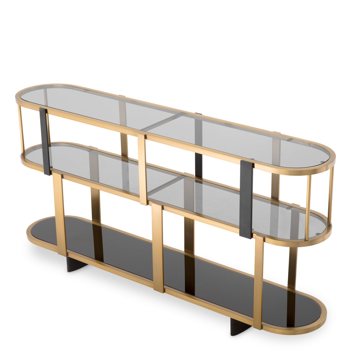 Antique Brass Low Cabinet Clio | Eichholtz Miami