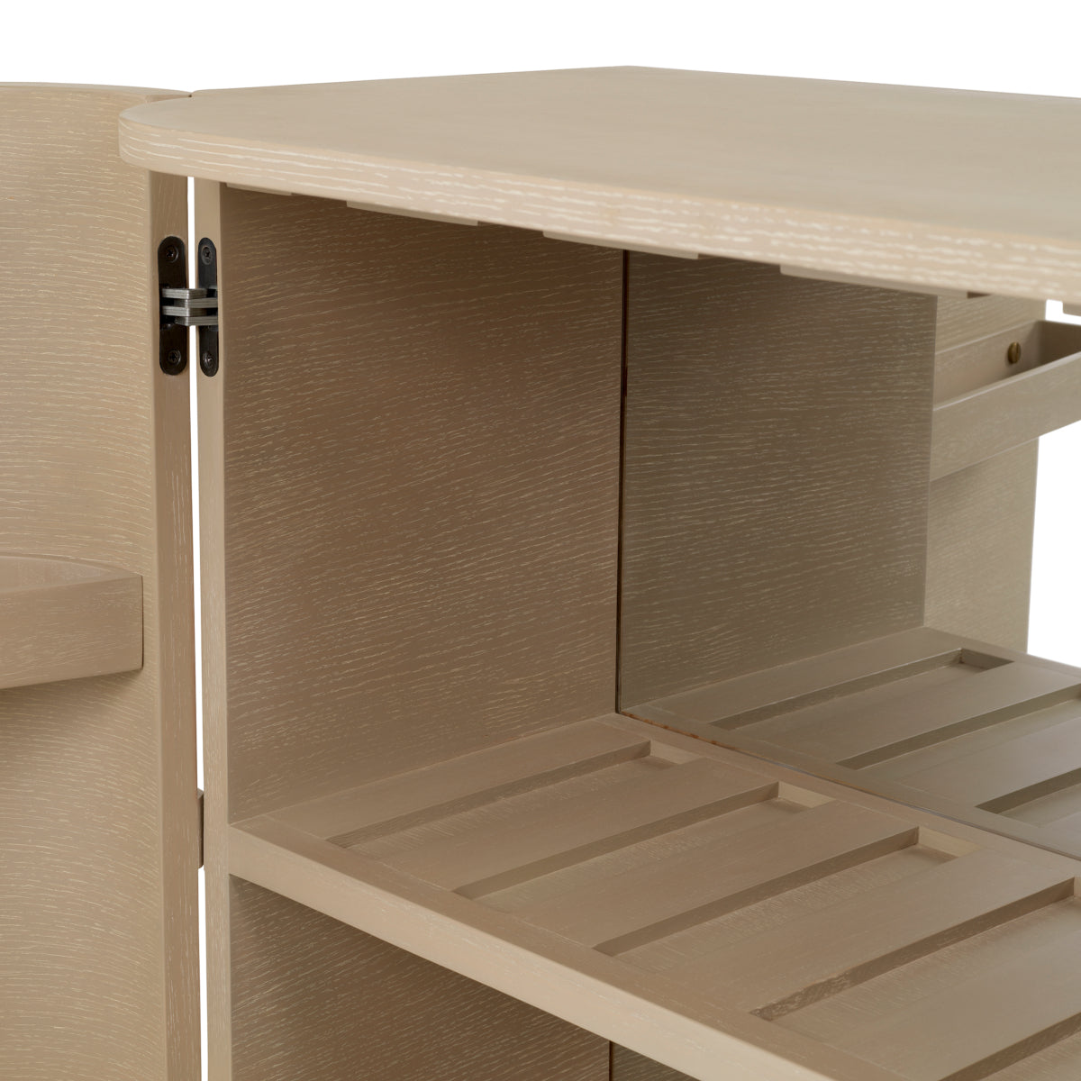 Oak Mirrored Bar Cabinet Cabana | Eichholtz Miami