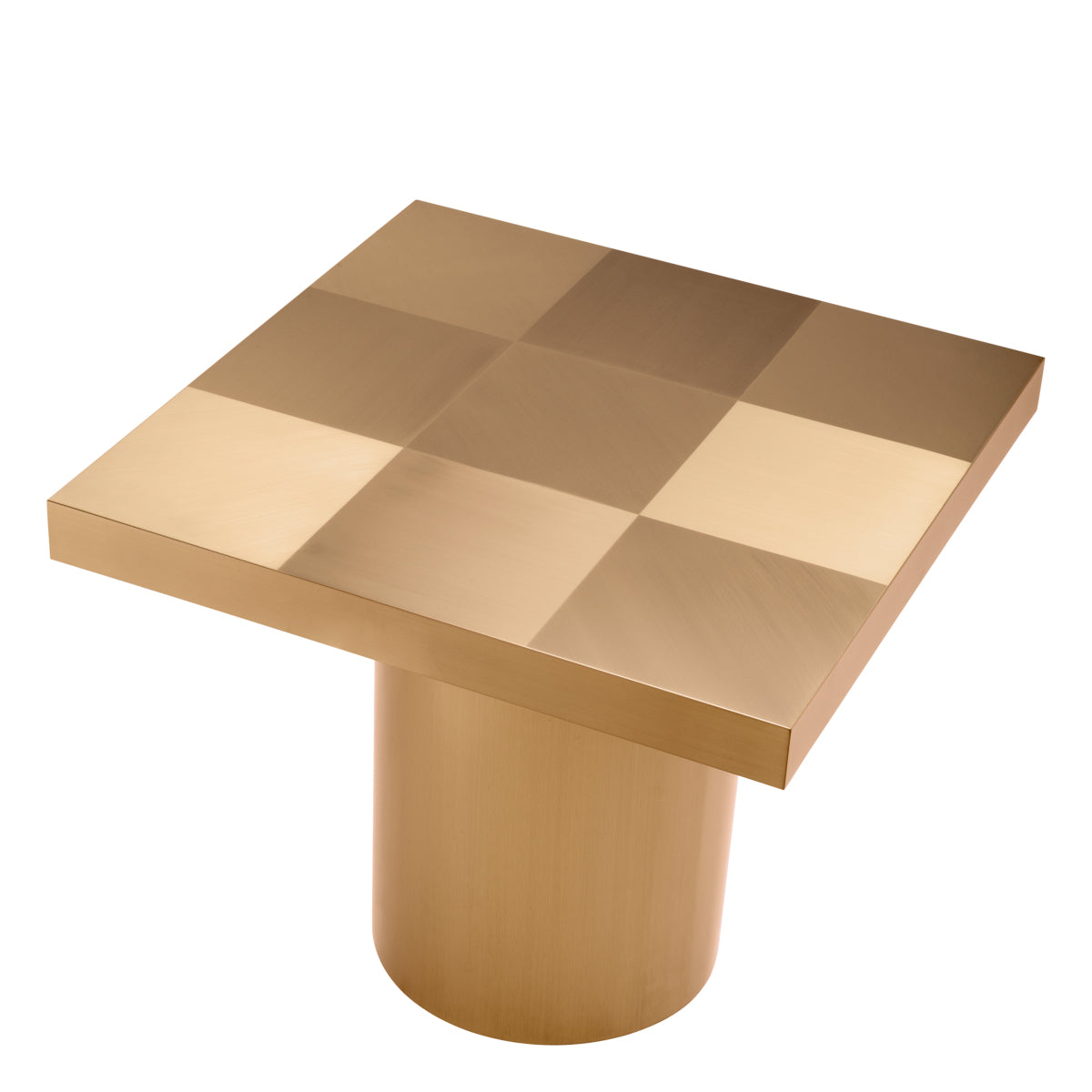 Square Gold Side Table Laporte | Eichholtz Miami