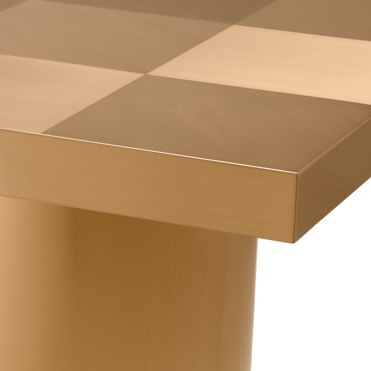 Square Gold Side Table Laporte | Eichholtz Miami
