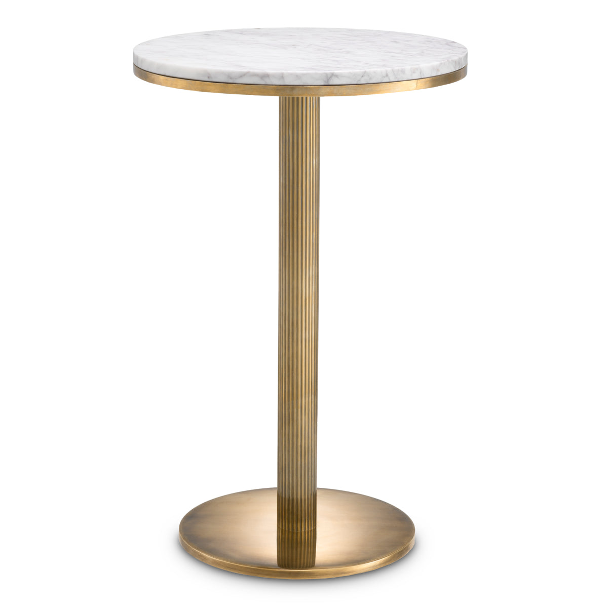 White Marble Side Table Tavolara | Eichholtz Miami