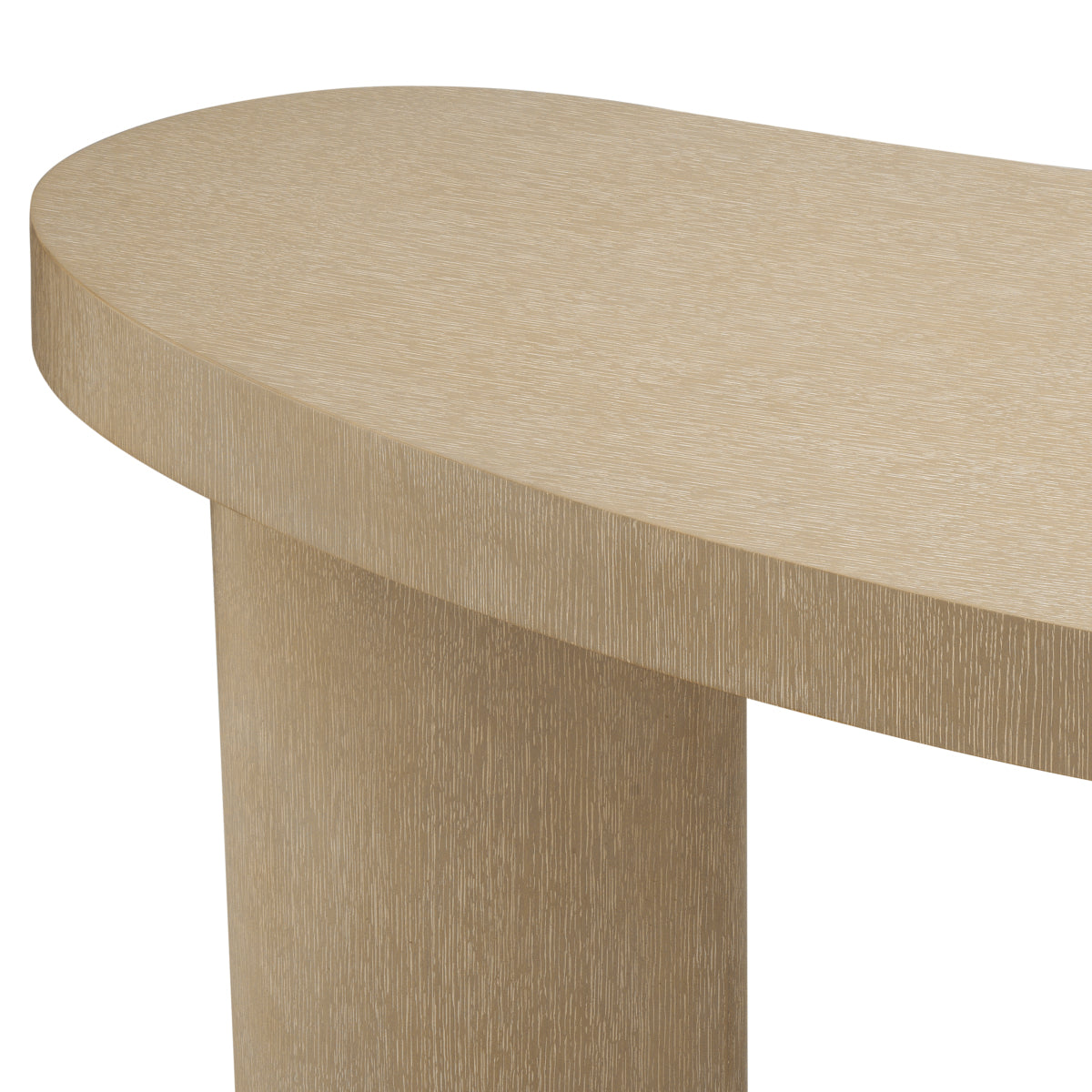 Free-Form Oak Desk Vence | Eichholtz Miami