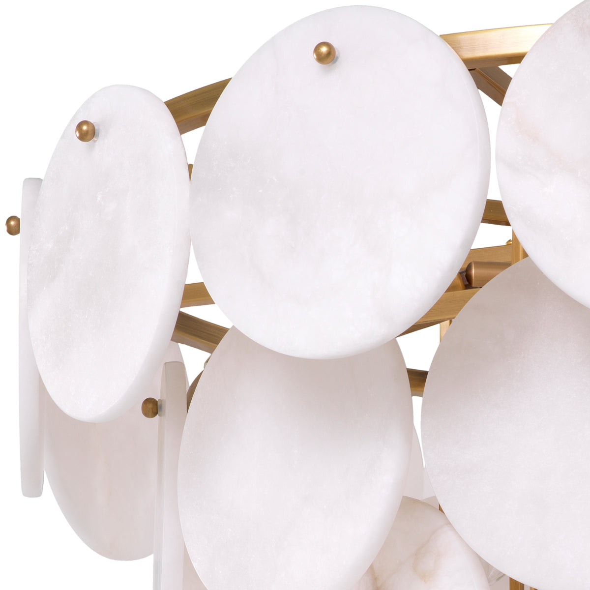 Tiered Alabaster Chandelier Clementina | Eichholtz Miami