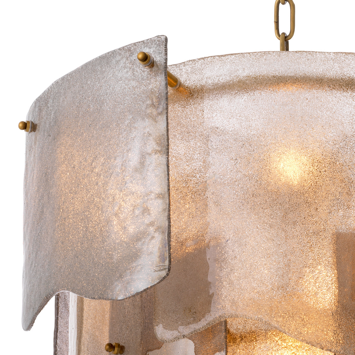 Tiered Glass Modern Chandelier Asinara | Eichholtz Miami