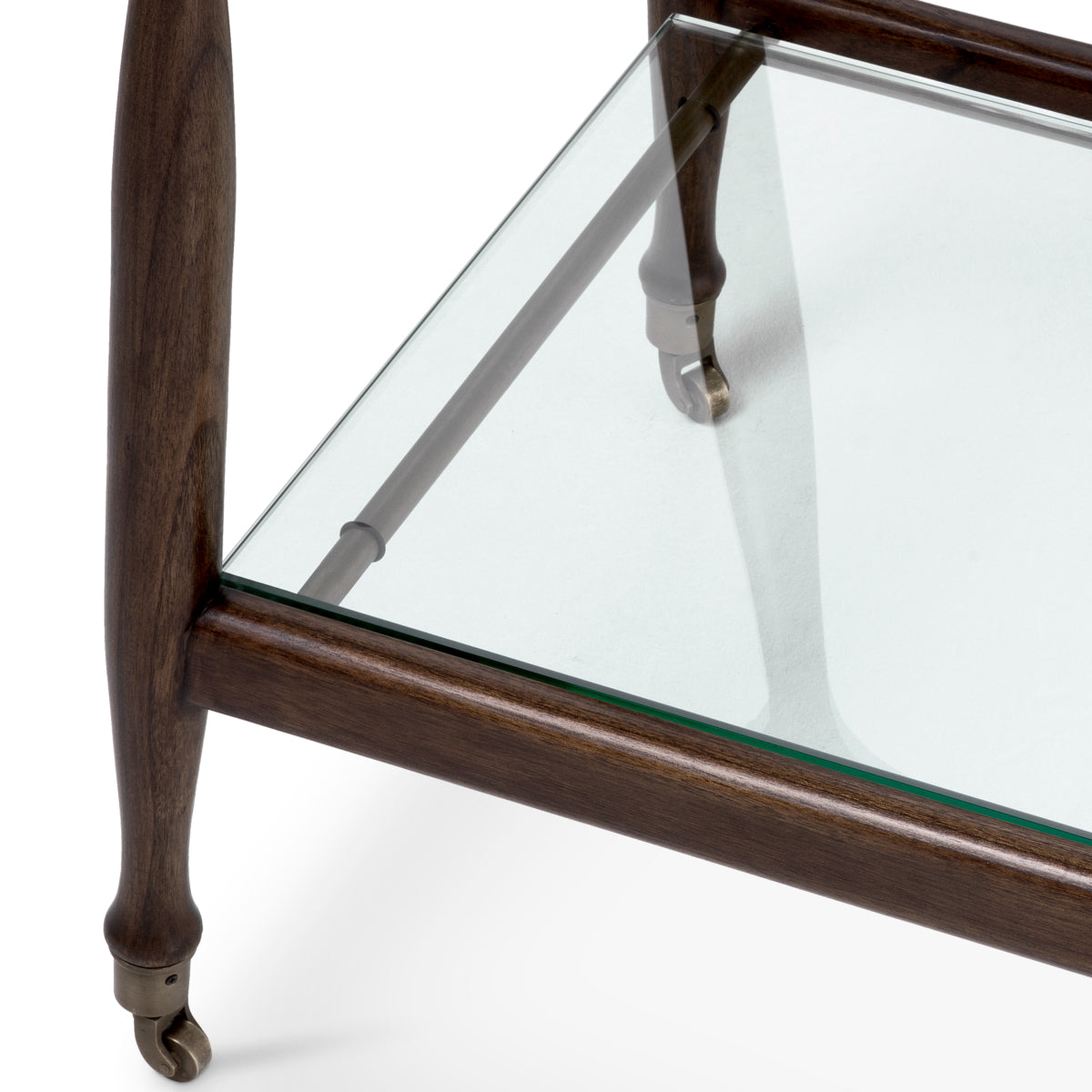 Brown Wooden Trolley Manzo | Eichholtz Miami