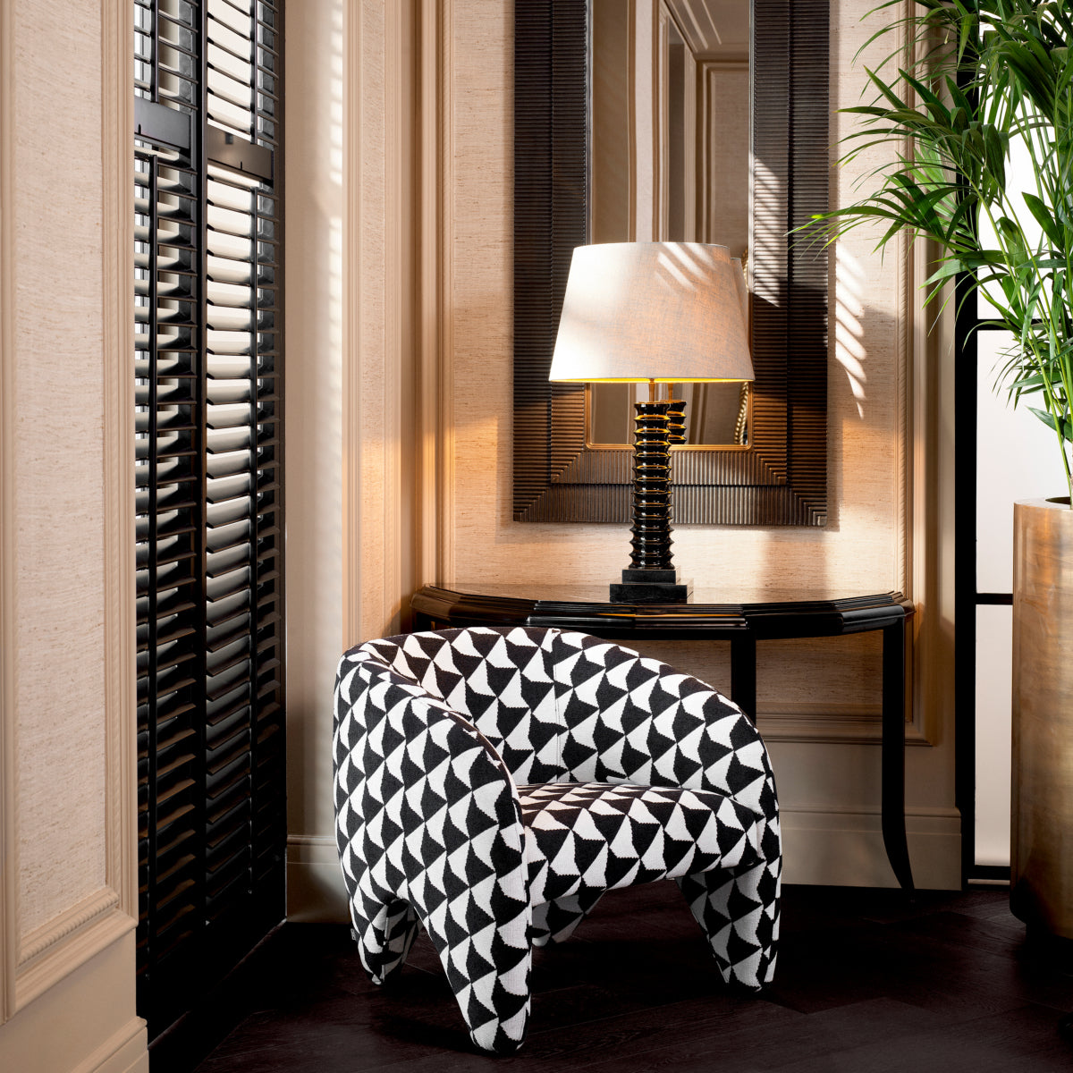 Bronze Contemporary Mirror Rodion | Eichholtz Miami