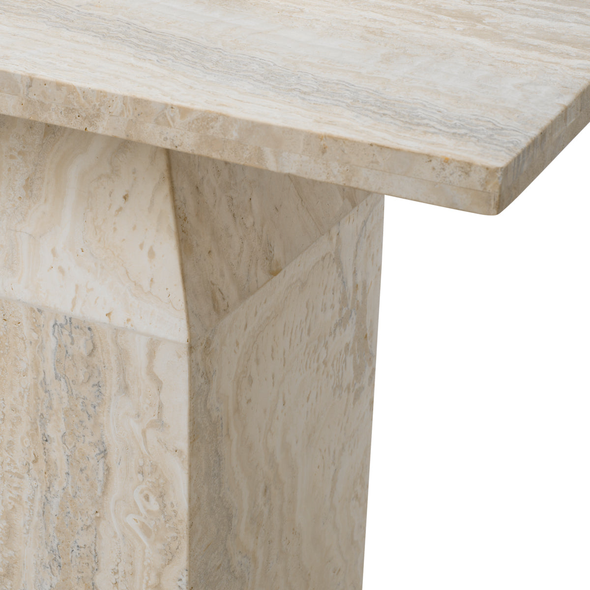 Rectangular Travertine Console Table Tarragona | Eichholtz Miami