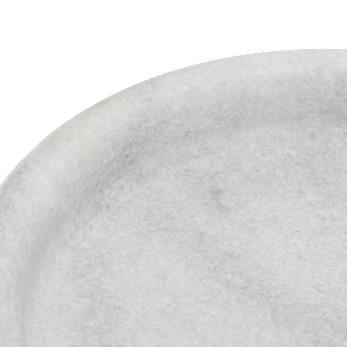 White Marble Chain Bowl Yerba | Eichholtz Miami