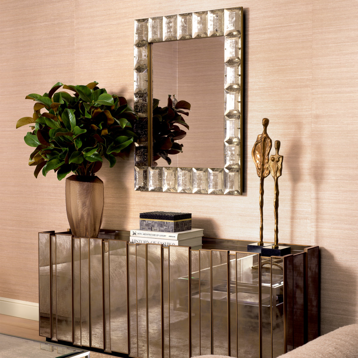 Gold Frame Wall Mirror Mariani | Eichholtz Miami
