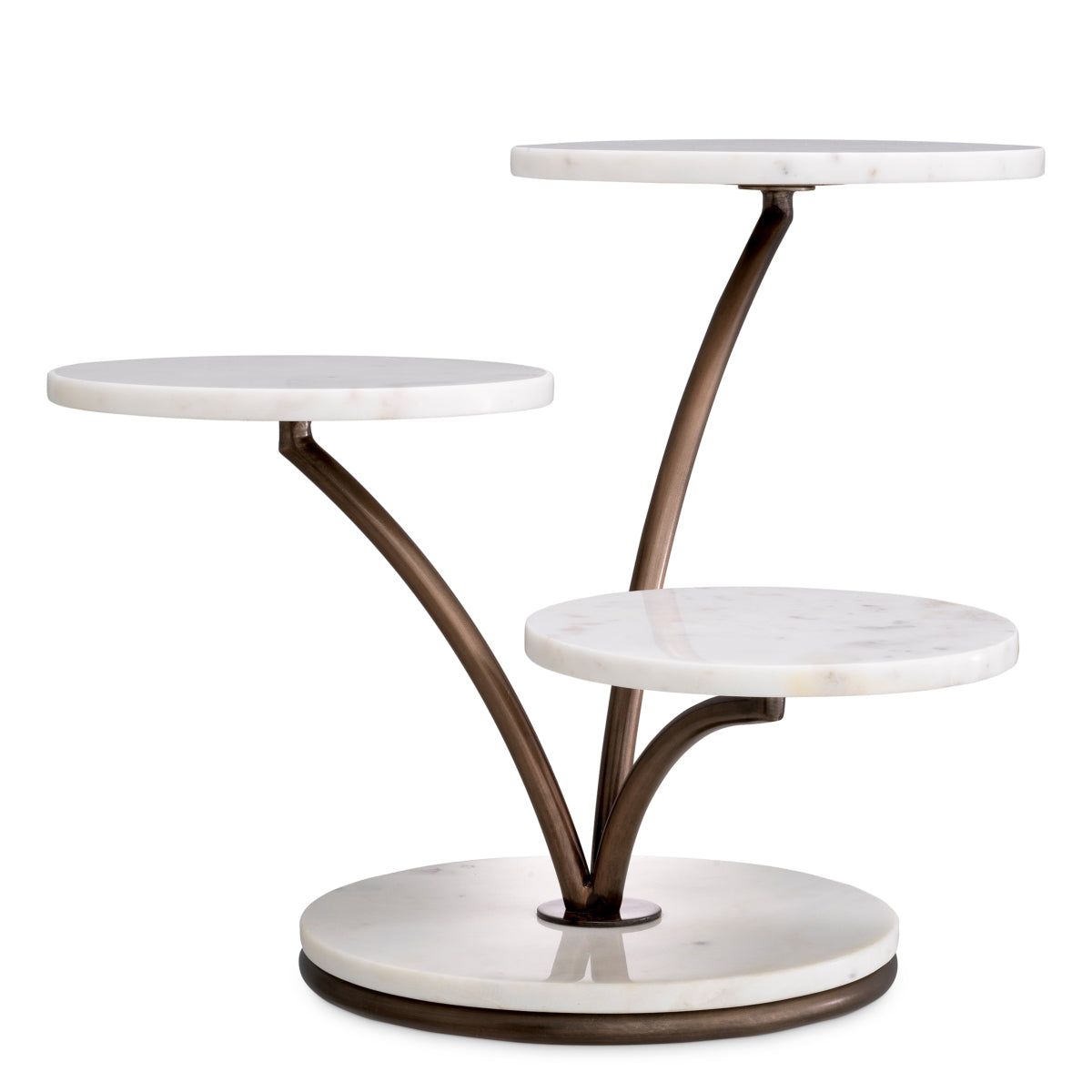 White Marble Cake Standard Anza | Eichholtz Miami