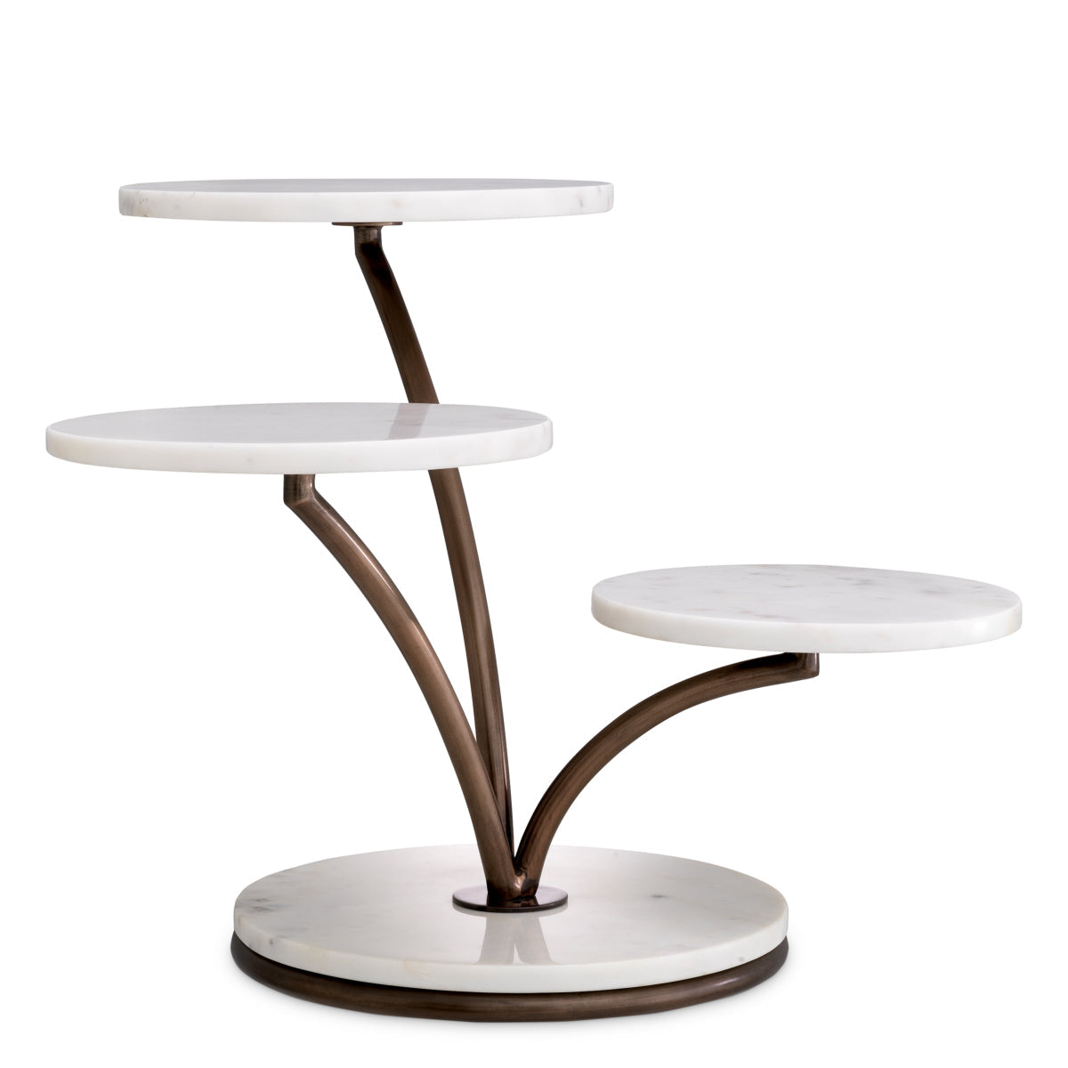 White Marble Cake Standard Anza | Eichholtz Miami