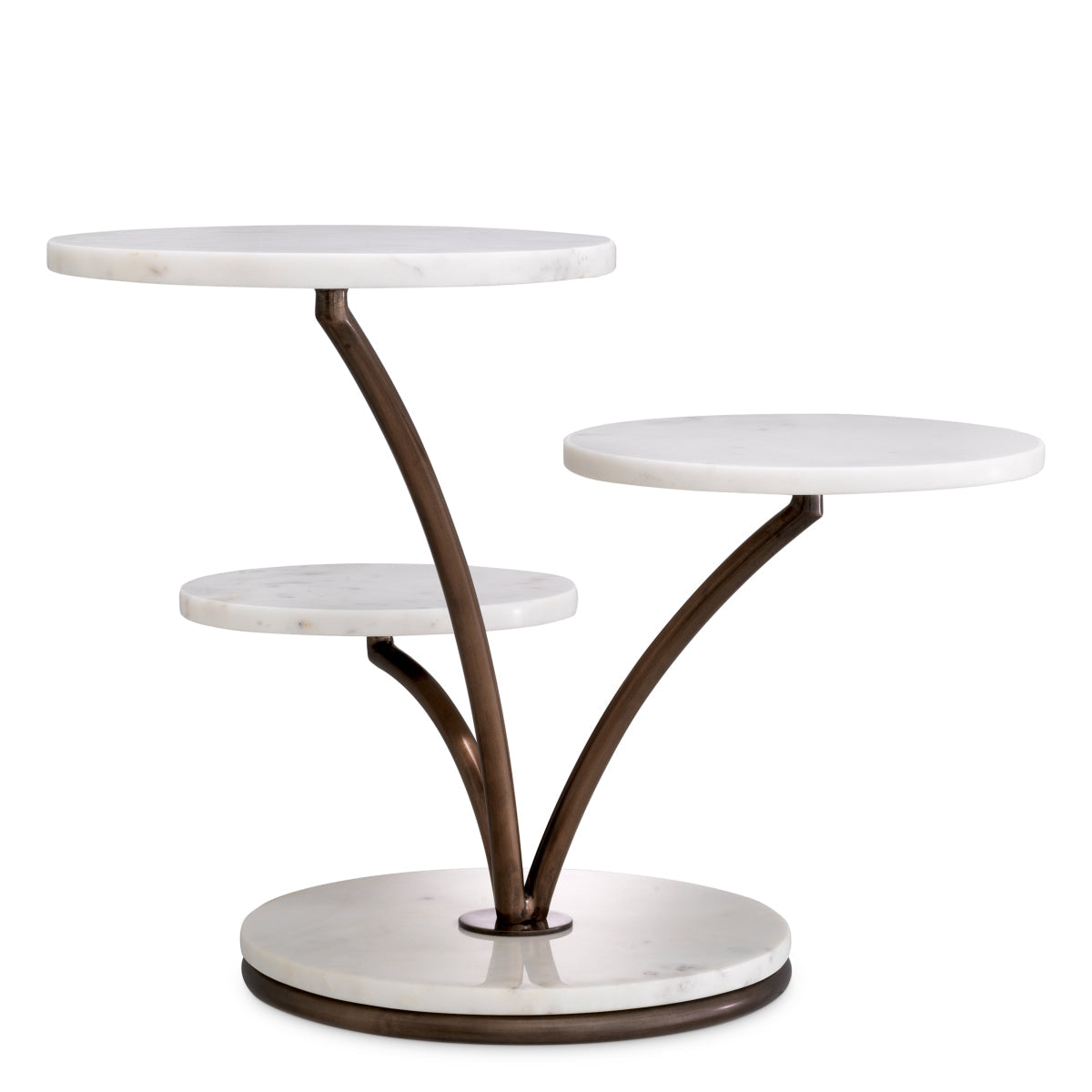 White Marble Cake Standard Anza | Eichholtz Miami
