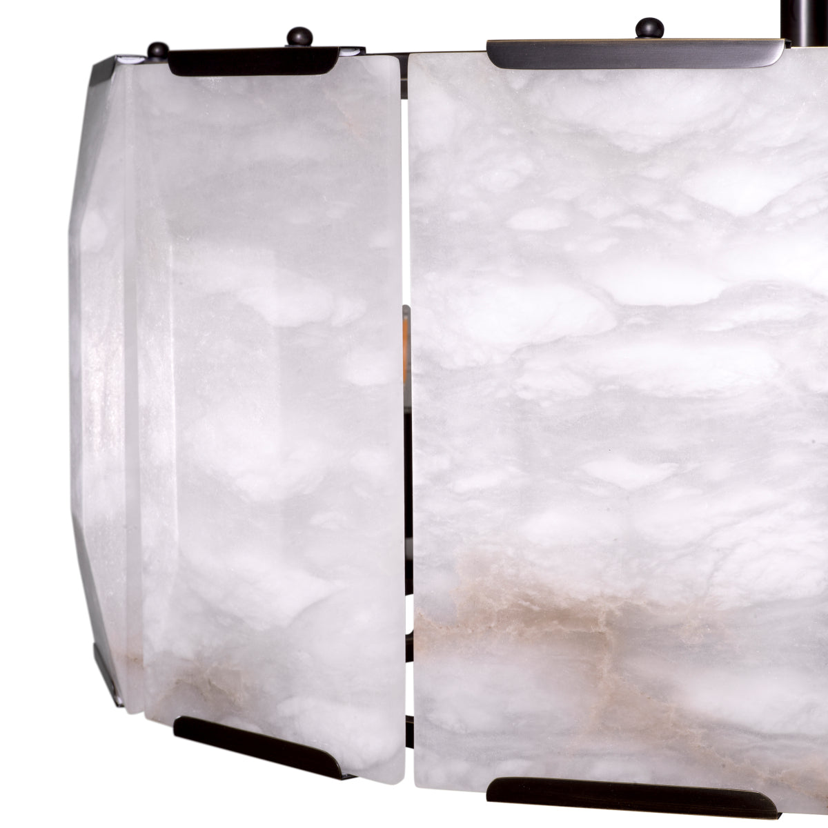 Alabaster Panels Chandelier Ortiz | Eichholtz Miami
