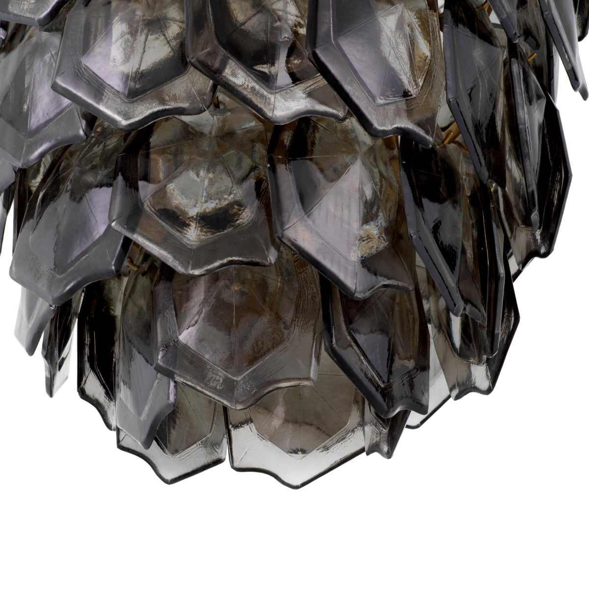 Layered Glass Chandelier Elias | Eichholtz Miami