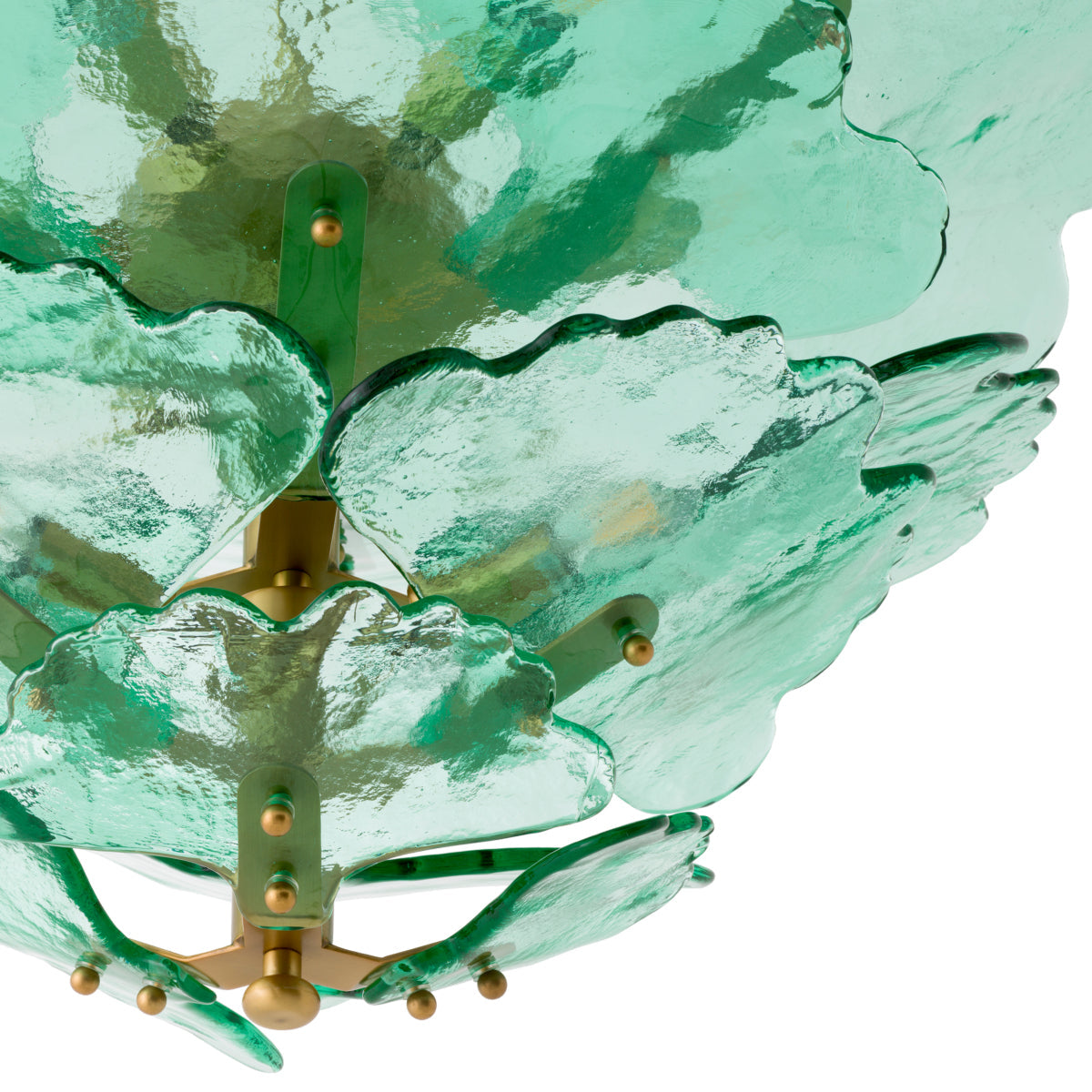 Glass Petals Chandelier Florina | Eichholtz Miami