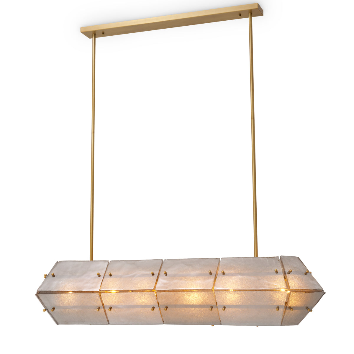 Glass Panels Chandelier Ferrucci | Eichholtz Miami