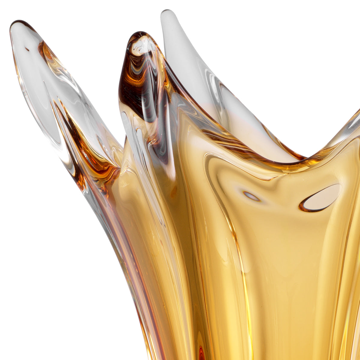 Handblown Glass Modern Vase Sutter | Eichholtz Miami