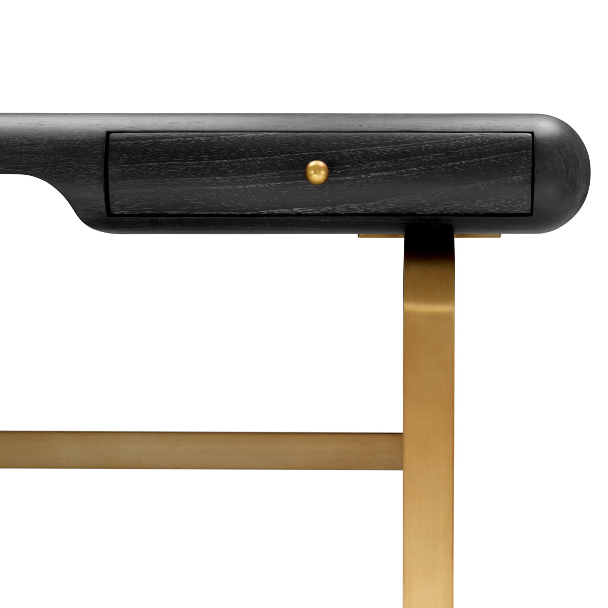 Gray Oak 2-Drawer Desk Nathaniel | Eichholtz Miami
