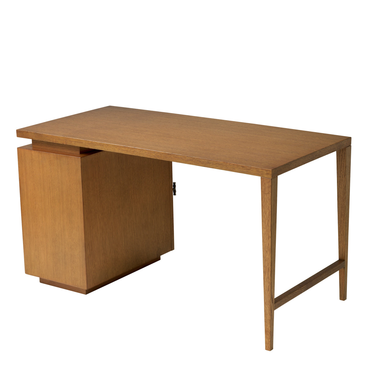 Rattan Door Wooden Desk Borchard | Eichholtz Miami