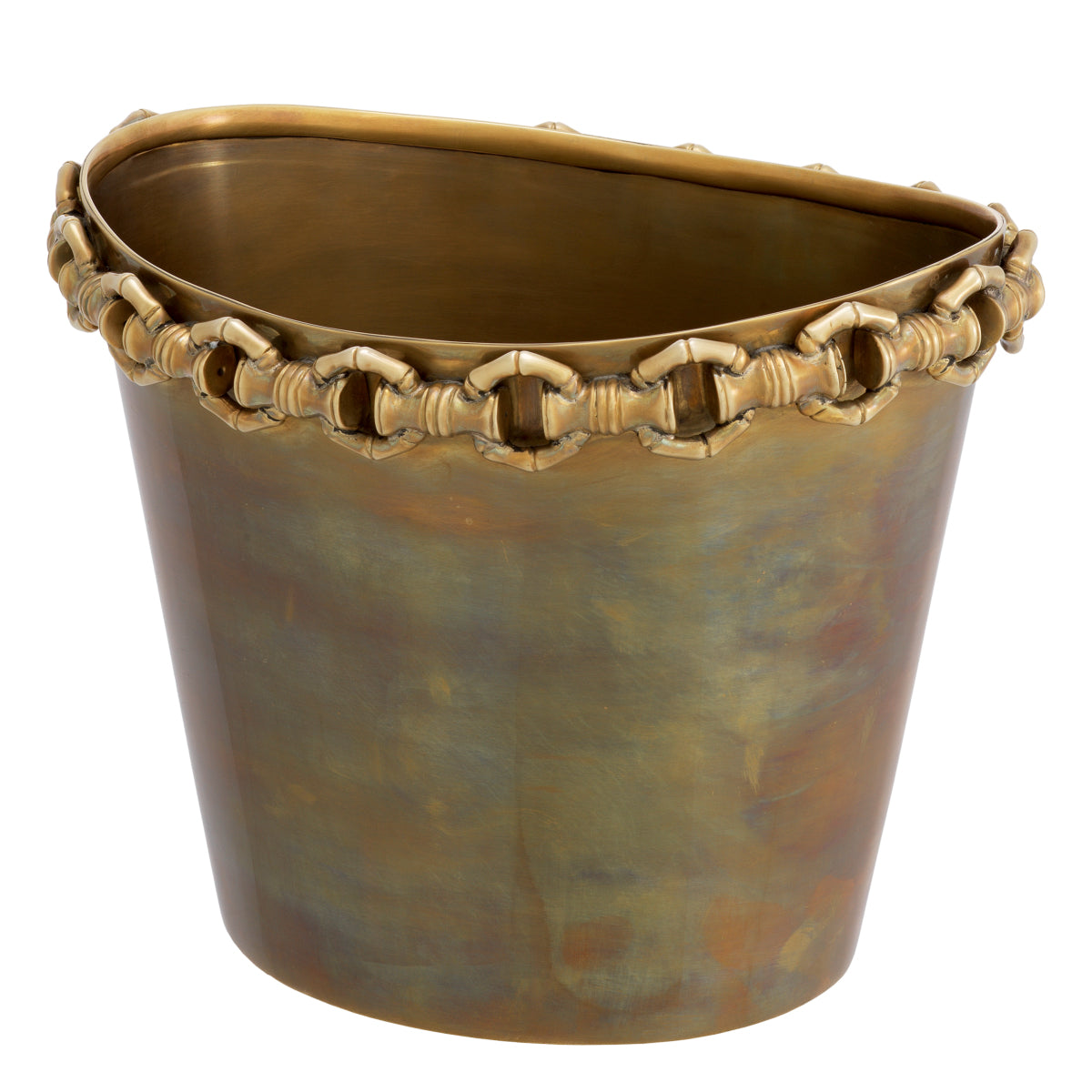 Vintage Brass Wine Cooler Clementine | Eichholtz Miami