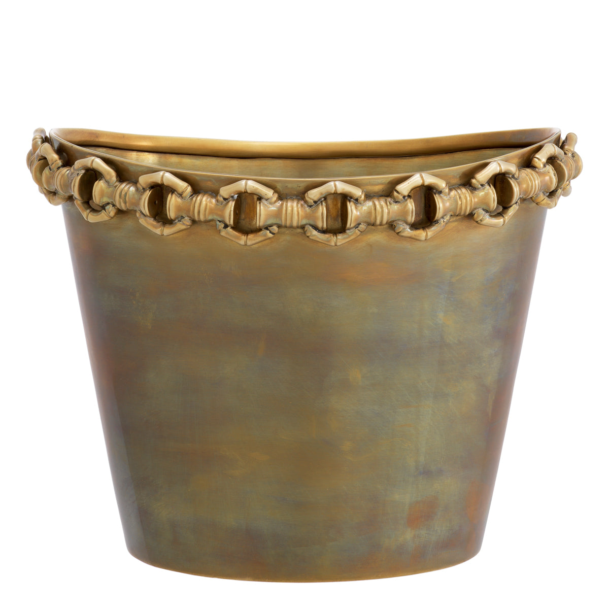 Vintage Brass Wine Cooler Clementine | Eichholtz Miami