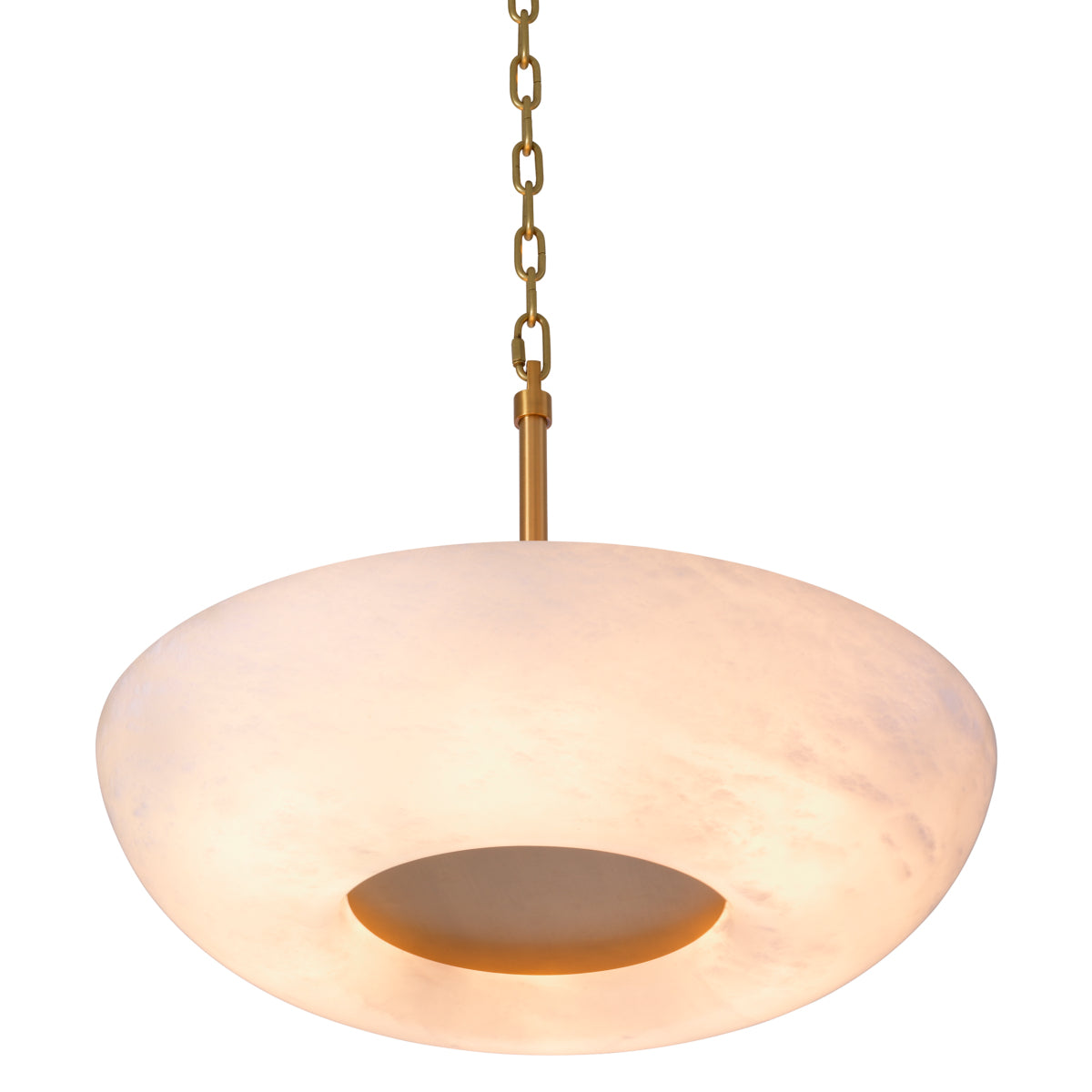 Round Alabaster Pendant Lamp Ariano | Eichholtz Miami