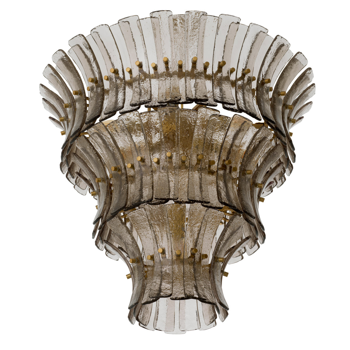 Glass Tiered Chandelier Toscano | Eichholtz Miami