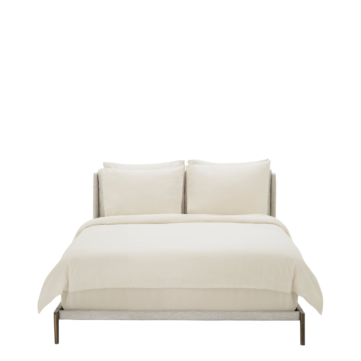 Modern Natural Bed Frame Gonzales | Eichholtz Miami
