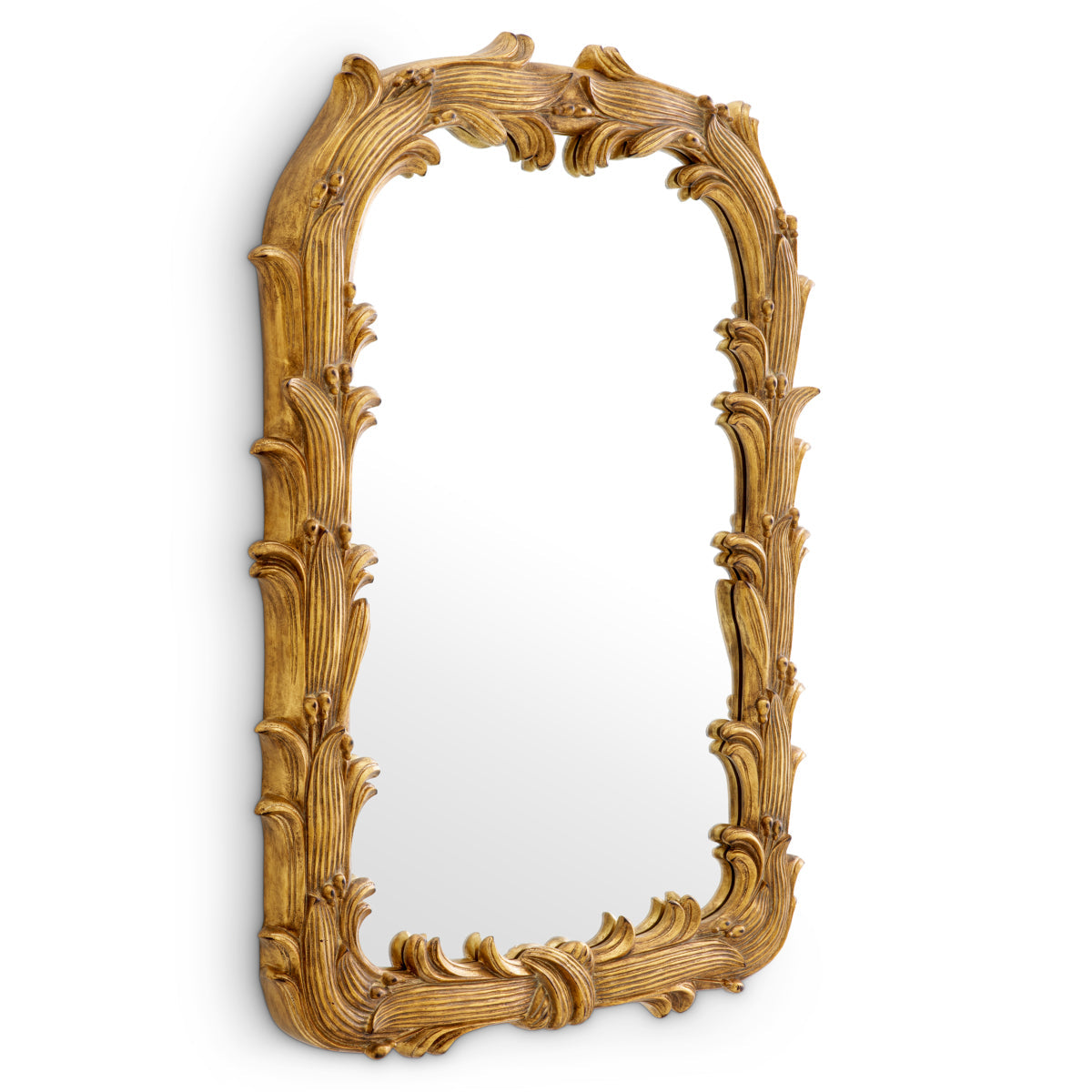 Antique Gold Leaf Mirror Gavin | Eichholtz Miami