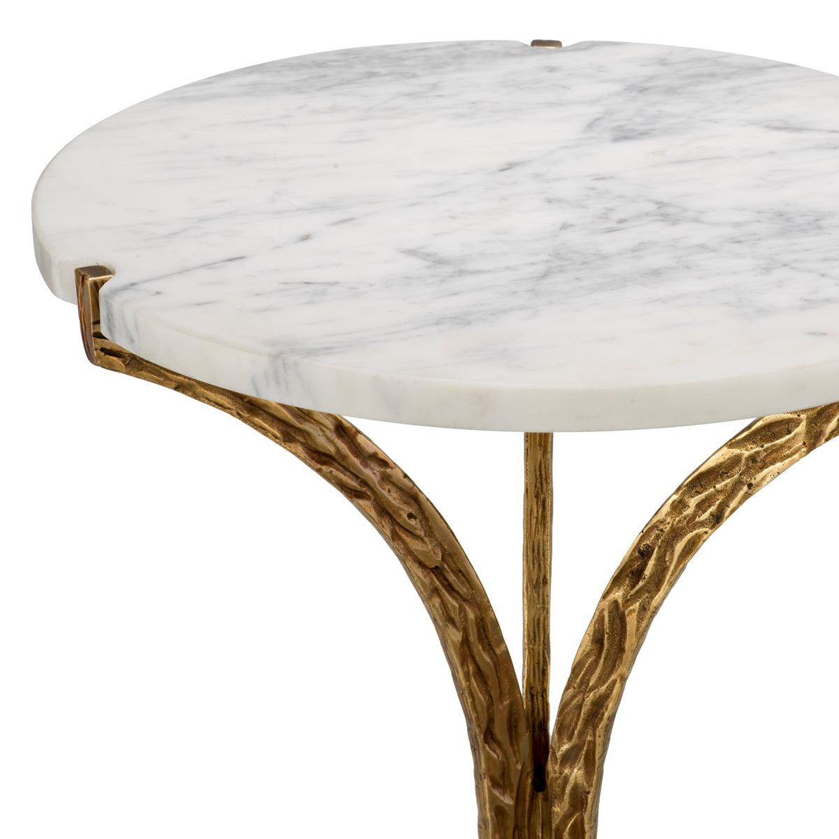 White Marble Side Table Emmeline | Eichholtz Miami