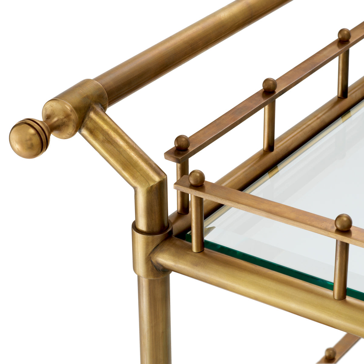 Vintage Brass Trolley Scarlett | Eichholtz Miami