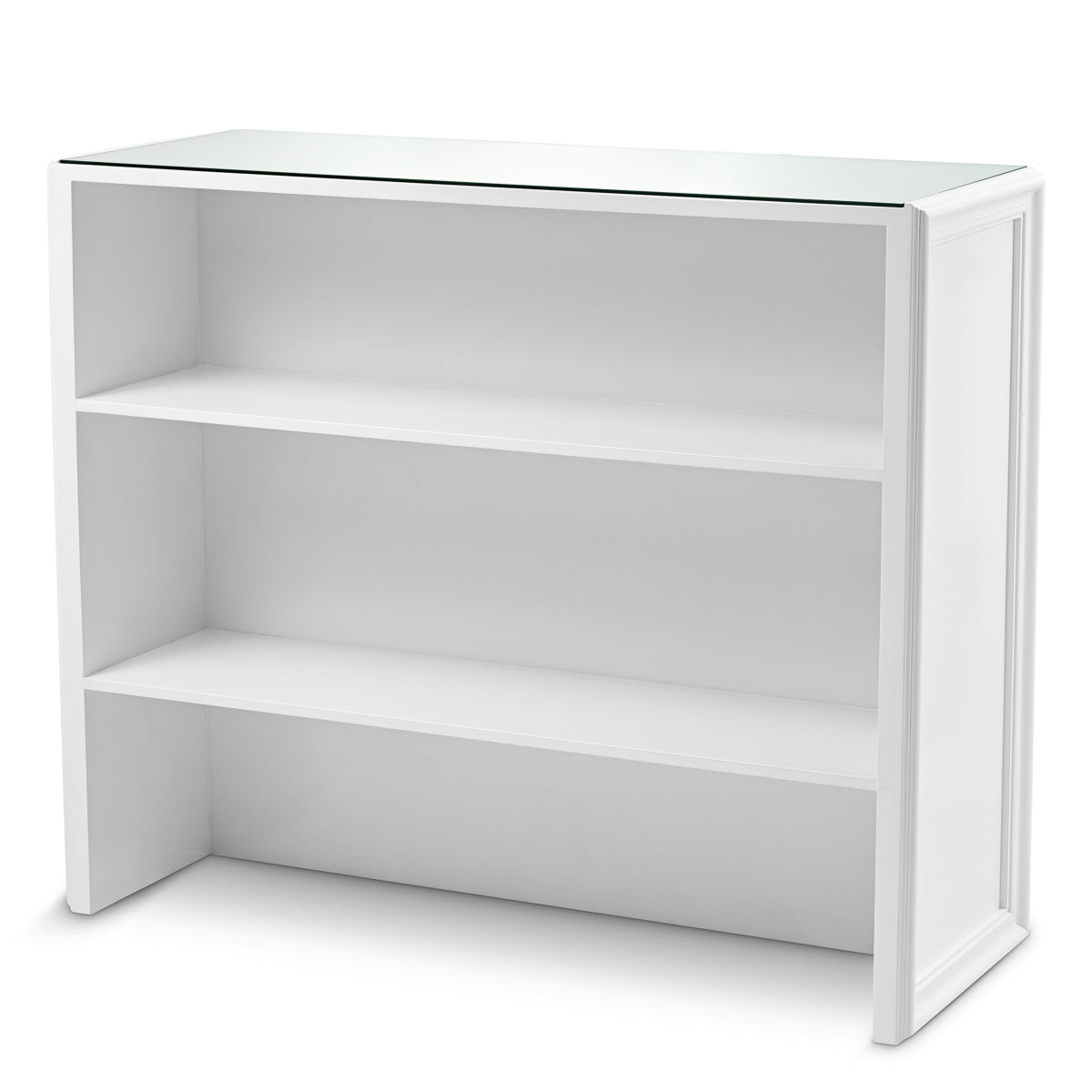 White Ribbed Bar Cabinet Roland | Eichholtz Miami
