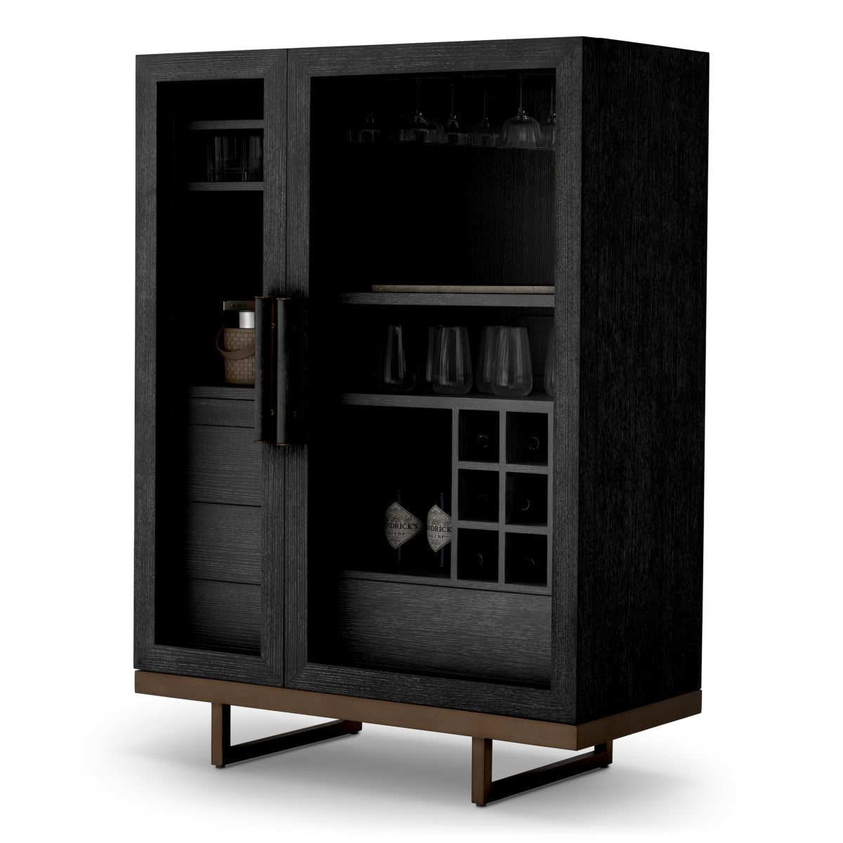 Oak Bar Cabinet Connaught | Eichholtz Miami