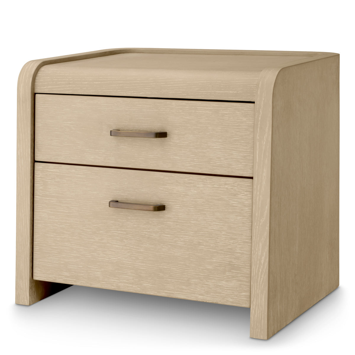 Oak 2-Drawer Nightstand Joane | Eichholtz Miami