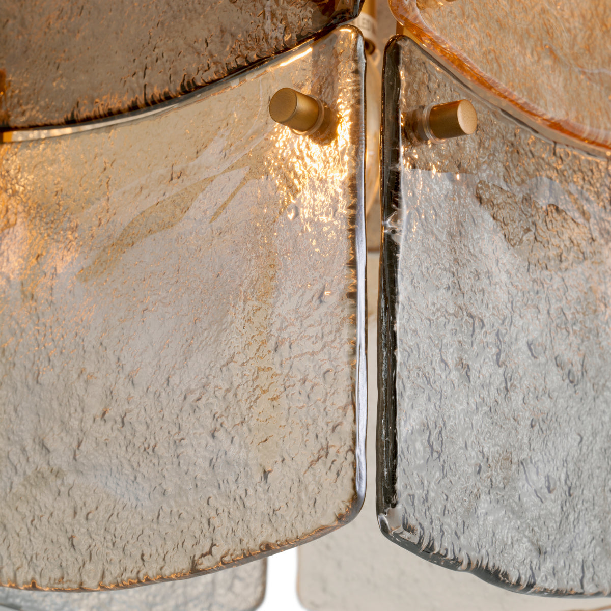 Glass Tiered Chandelier Laurent | Eichholtz Miami