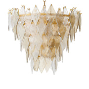 Geometric Glass Chandelier Rhombus | Eichholtz Miami